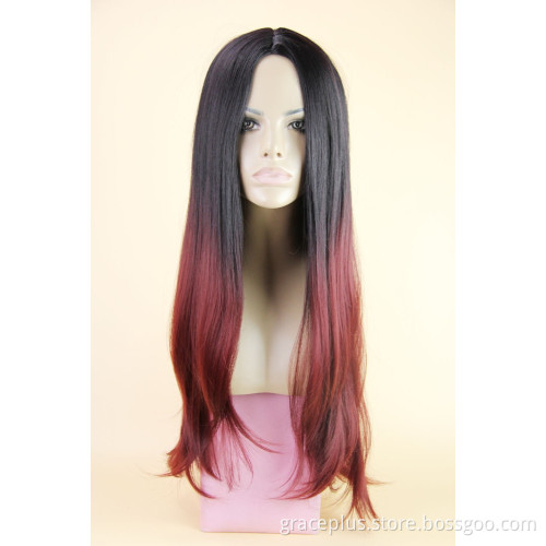 cheap long african american braided natural hair color wigs for black women wholesale china